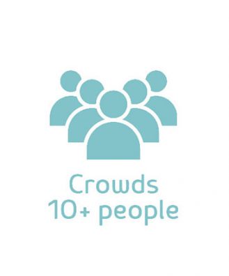 crowds of people icon